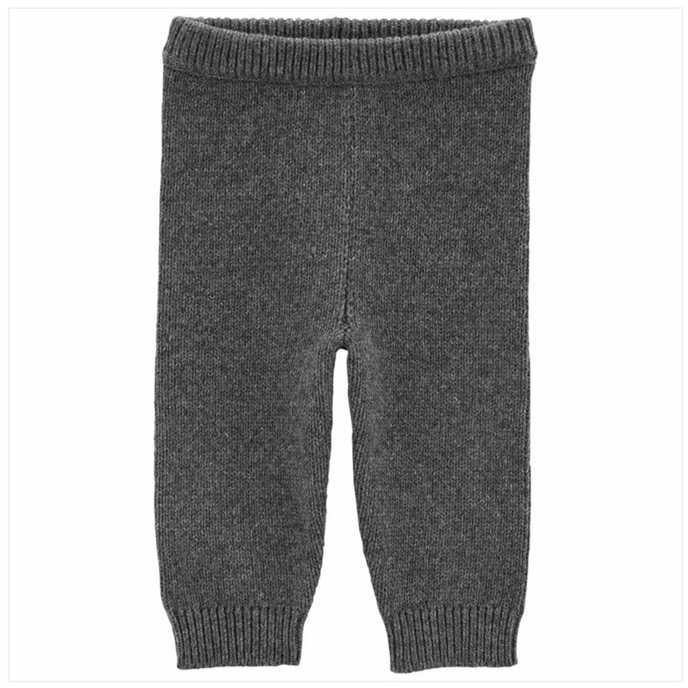 Baby B'gosh Gray Knit Sweater Pants Sz 9M